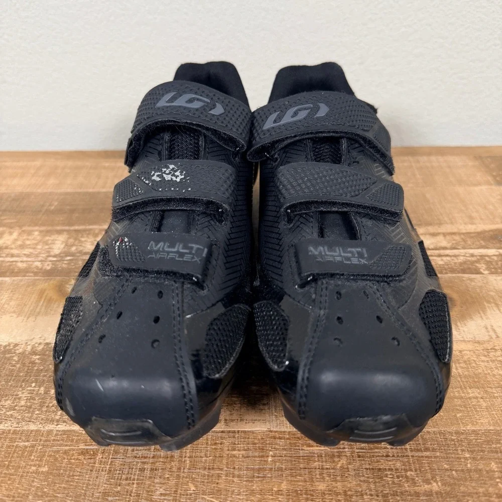 Louis Garneau HRS-80 MTB Cycling Bike Shoes‎ Womens 9.5 41 Black Multi Airflex